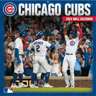 MLB カブス カレンダー 2025年版 チーム 壁掛け Wall Calendar Turner