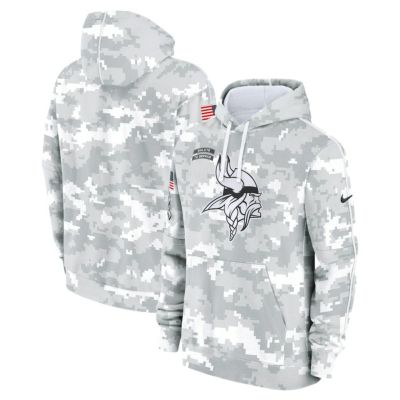 NFL バイキングス パーカー サルートトゥサービス2024 Club Fleece プルオーバー フーディー ナイキ/Nike カモ