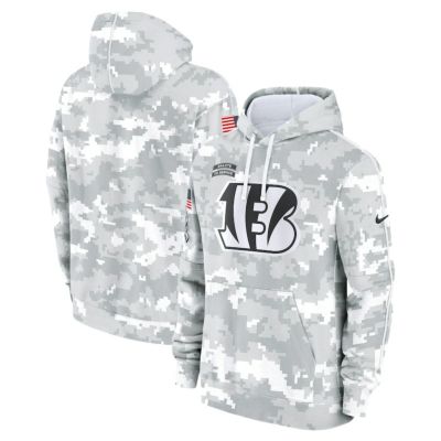 NFL ベンガルズ パーカー サルートトゥサービス2024 Club Fleece プルオーバー フーディー ナイキ/Nike カモ