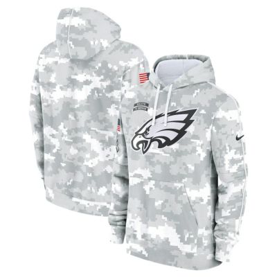NFL イーグルス パーカー サルートトゥサービス2024 Club Fleece プルオーバー フーディー ナイキ/Nike カモ