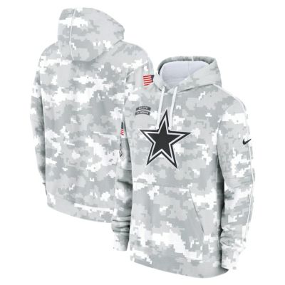NFL カウボーイズ パーカー サルートトゥサービス2024 Club Fleece プルオーバー フーディー ナイキ/Nike カモ