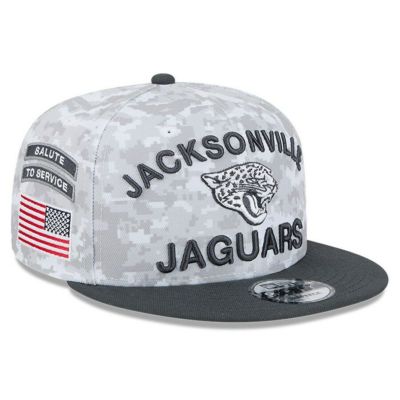 NFL ジャガーズ キャップ サルートトゥサービス2024 9FIFTY Snapback Hat ニューエラ/New Era ホワイト グラファイト