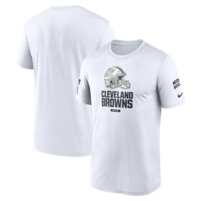 NFL ブラウンズ Tシャツ サルートトゥサービス2024 Legend Performance T-Shirt ナイキ/Nike ホワイト