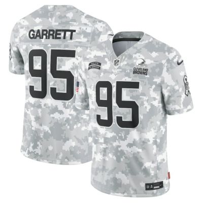 NFL マイルズ・ギャレット ブラウンズ ユニフォーム サルートトゥサービス2024 リミテッド Limited Jersey ナイキ/Nike カモ