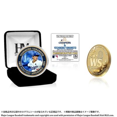 WBC 侍ジャパン ゴールドコイン 2023 World Baseball Classic 優勝記念 39mm Gold Mint Coin The  Highland Mint | セレクション | MLB NBA NFL プロ野球グッズ専門店 公式オンラインストア