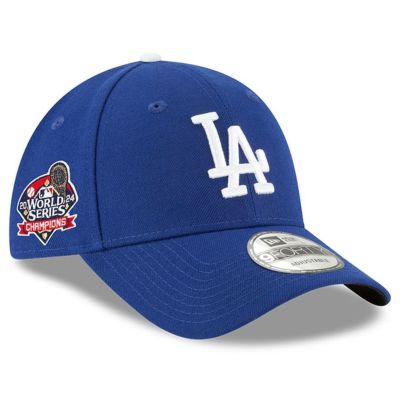 MLB ドジャース キャップ 【海外版】ワールドシリーズ2024優勝記念 Side Patch 9FORTY Adjustable Hat ニューエラ/New Era ロイヤル【2411FSPR】