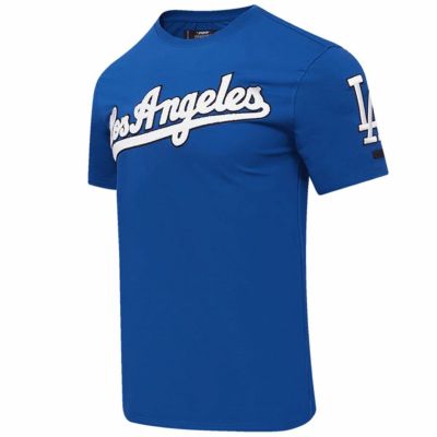 MLB ドジャース Tシャツ CLASSIC CHENILLE SJ TEE Pro Standard ロイヤル【2411FSPR】