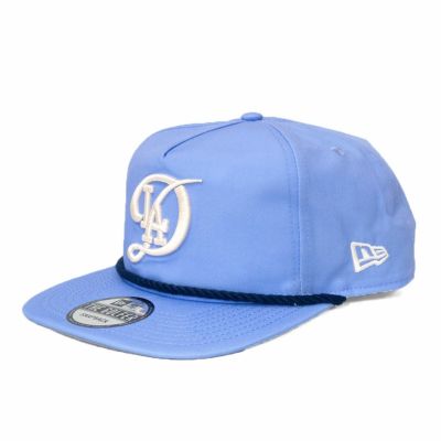 MLB ドジャース キャップ 【海外版】2024 シティーコネクト Rope Golfer Adjustable Hat ニューエラ/New Era Sky Blue【2411FSPR】