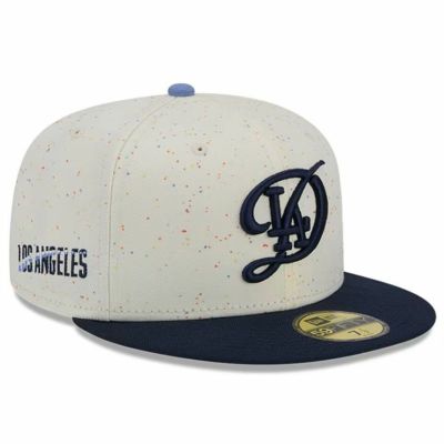 MLB ドジャース キャップ 【海外版】2024 シティーコネクト 59FIFTY Fitted Hat ニューエラ/New Era クリーム ネイビー【2411FSPR】
