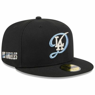 MLB ドジャース キャップ 【海外版】2024 シティーコネクト 59FIFTY Fitted Hat ニューエラ/New Era ネイビー ブルー【2411FSPR】
