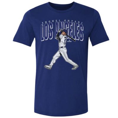 MLB 大谷翔平 ドジャース Tシャツ Los Angeles D Chisel WHT