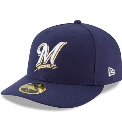MLB ブリュワーズ キャップ 【廃盤モデル】2017 Authentic Collection On-Field Low Profile 59FIFTY ニューエラ/New Era ゲーム