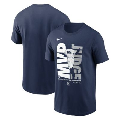 MLB アーロン・ジャッジ ヤンキース Tシャツ 2024 ア・リーグMVP受賞記念 T-Shirt ナイキ/Nike ネイビー