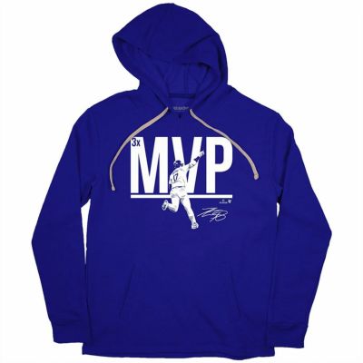 MLB 大谷翔平 ドジャース パーカー 2024 ナ・リーグMVP受賞記念 Hoodie BreakingT ロイヤル【2411FSPR】