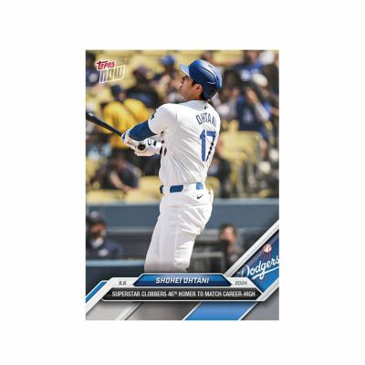Amazon.co.jp: 大谷翔平 TOPPS NOW ドジャース トップス 100塁打