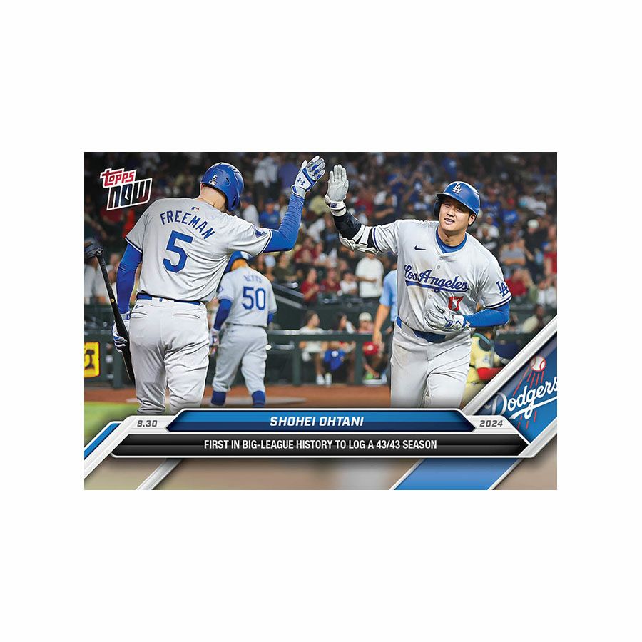 MLB 大谷翔平 ドジャース トレーディングカード 2024 Topps Now #351 