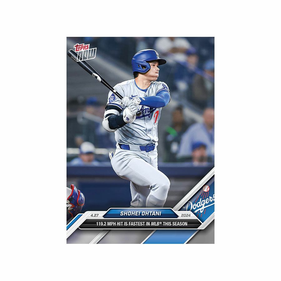 TOPPS 50/50 汲ま 大谷翔平 HR#3#4#8#9#11 5枚セット①