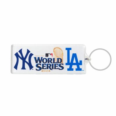 MLB ドジャース ヤンキース キーホルダー ワールドシリーズ2024 Dueling Teams Match Up Acrylic Keychain UPI Marketing