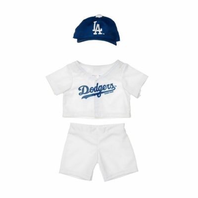 MLB ドジャース 着せ替えユニフォーム ファンクラブセット ビルド・ア・ベアー Build A Bear ホワイト