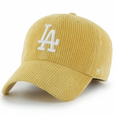 MLB ドジャース キャップ Thick コーデュロイ Clean Up Cap 47Brand メイズ