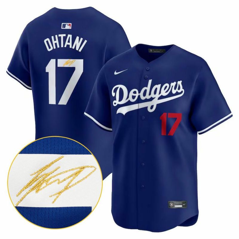 NIKE ドジャース 大谷翔平 リミテッドユニフォーム 50/50 カード 付き NIKE MLB 大谷翔平 ドジャース ユニフォーム リミテッド Limited
