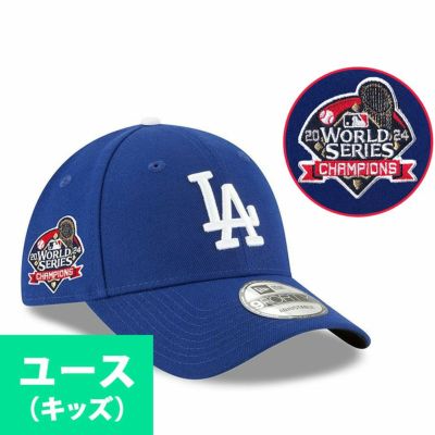 MLB ドジャース キャップ ユース キッズ【海外版】ワールドシリーズ2024優勝記念 Side Patch 9FORTY ニューエラ/New Era ロイヤル