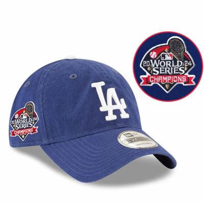 MLB ドジャース キャップ 【海外版】ワールドシリーズ2024優勝記念 Side Patch 9TWENTY ニューエラ/New Era ロイヤル
