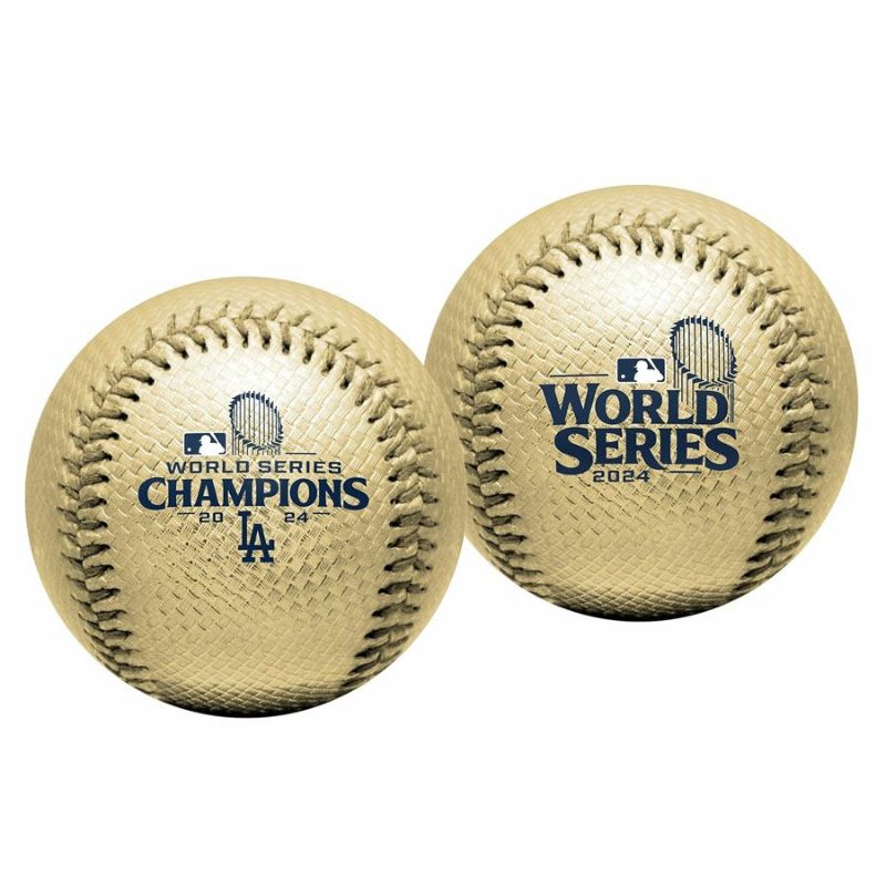 ドジャース ワールドシリーズ 優勝記念ボール ゴールド 楽天市場】金色 ドジャース 2025 ワールドシリーズ 優勝 記念ボール