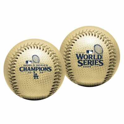 MLB ドジャース ボール 【現地買付】ワールドシリーズ2024優勝記念 Special Gold Ball Rawlings【ケース付き】