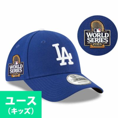 MLB ドジャース キャップ ユース キッズ【海外版】ワールドシリーズ2024 Side Patch 9FORTY ニューエラ/New Era ロイヤル