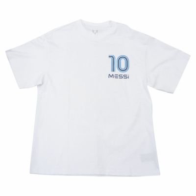 Soccer リオネル・メッシ インテルマイアミ Tシャツ 【現地買付】Graphic ネーム＆ナンバー T-Shirt Missi Collection ホワイト