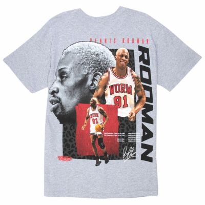 NBA デニス・ロッドマン シカゴ・ブルズ Tシャツ 現地買付 Rodman Graphic T-Shirt TILLYS グレー