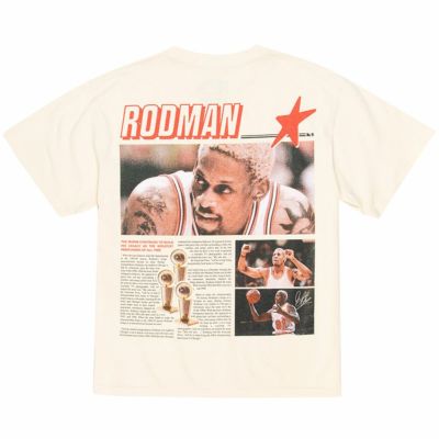 NBA デニス・ロッドマン シカゴ・ブルズ Tシャツ 現地買付 Rodman Graphic T-Shirt TILLYS アイボリー