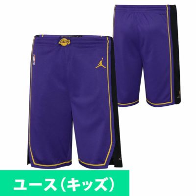 NBA レイカーズ ショーツ ハーフパンツ ユース キッズ ステートメント スウィングマン ジョーダンブランド