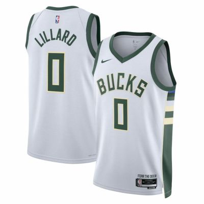 NBA ダミアン・リラード ミルウォーキー・バックス ユニフォーム アソシエーション スウィングマン Swingman Jersey ナイキ/Nike