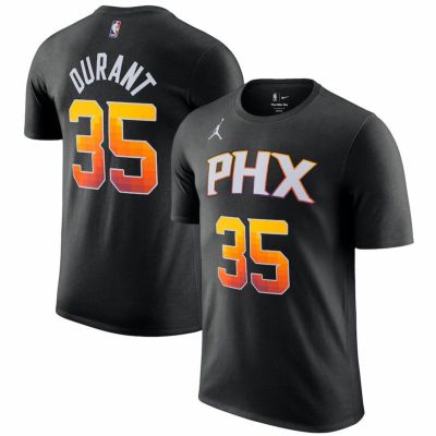 NBA ケビン・デュラント フェニックス・サンズ Tシャツ 2022/23 ステートメント ネーム＆ナンバー T-Shirt ジョーダンブランド ブラック
