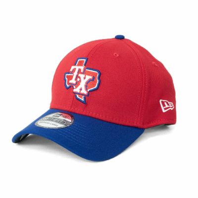 MLB レンジャーズ キャップ 【海外版】Team Classic Logo 39THIRTY Flex Hat ニューエラ/New Era レッド ロイヤル