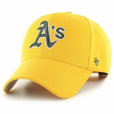 MLB アスレチックス キャップ MVP Cap 47Brand ゴールド