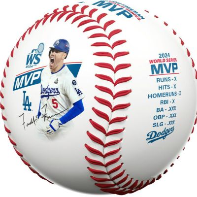 MLB フレディ・フリーマン ドジャース ボール ワールドシリーズ2024優勝記念 MVP Fanatics Exclusive ロゴボール Rawlings