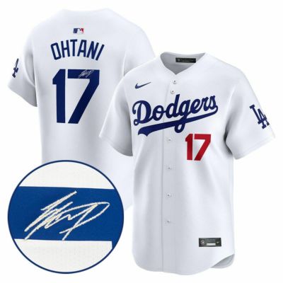 MLB 大谷翔平 ドジャース ユニフォーム 【現地買付】リミテッド Limited Jersey サイン刺繍 ナイキ/Nike ホーム