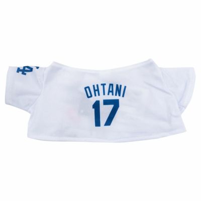 MLB 大谷翔平 ドジャース 着せ替え用 ユニフォーム ぬいぐるみ シーテッドベア Plush Doll Mini Baseball Shirt FOCO ホワイト