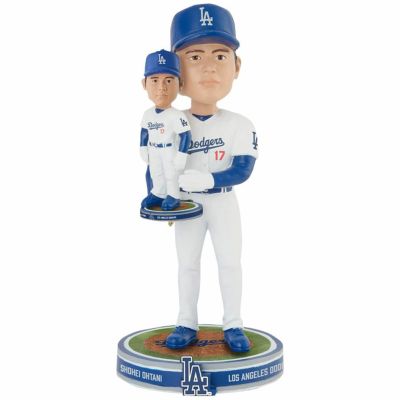 MLB 大谷翔平 ドジャース ボブルヘッド 【866個限定】Ohtani Bobble Dubblz Bobblehead フィギュア FOCO ホワイト