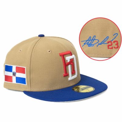 WBC 2023 フェルナンド タティスJr ドミニカ代表 キャップ 【海外買付】サイン刺繍 Side Patch 59FIFTY ニューエラ/New Era