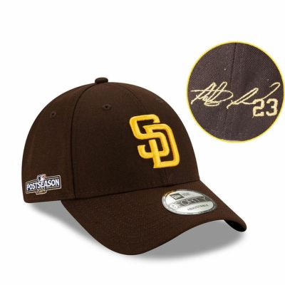 MLB フェルナンド タティスJr パドレス キャップ 【海外カスタム】サイン刺繍 ポストシーズン2024 9FORTY Adj ニューエラ/New Era