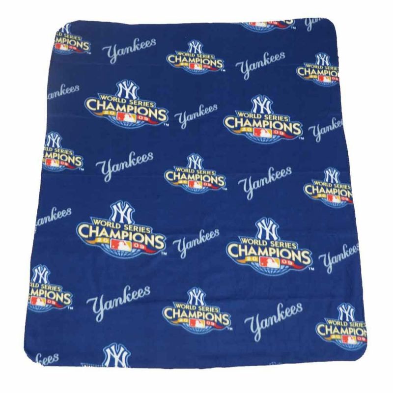 寝具/限定】MLB × NY ヤンキース Plush Throw ブランケット - 布団/毛布