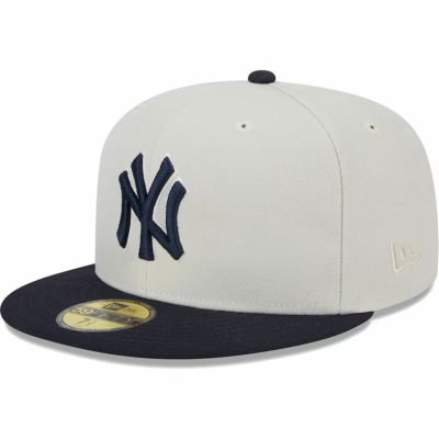 MLB ヤンキース キャップ 【NY買付】ワールドシリーズ1923 & 2009 Back Patch Fitted Cap ニューエラ/New Era アイボリー / ネイビー