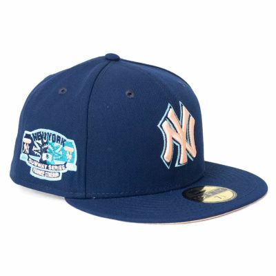 MLB ヤンキース キャップ 【NY買付】サブウェイシリーズ Yankee Stadium Side Patch Fitted Cap ニューエラ/New Era ネイビー