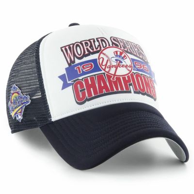 MLB ヤンキース キャップ 【海外買付】1996 ワールドシリーズ 優勝 Offside メッシュ トラッカー 47 Brand アイボリー / ネイビー