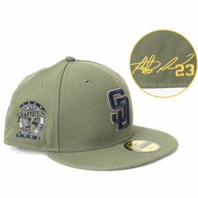MLB フェルナンド・タティスJr パドレス キャップ 【海外カスタム】25周年記念 サイン刺繍 59FIFTY ニューエラ/New Era カモ