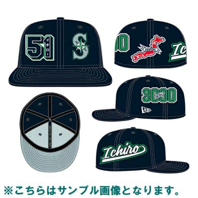 MLB イチロー マリナーズ キャップ 2025 アメリカ野球 殿堂入り Hall of Fame 59FIFTY ニューエラ/New Era ネイビー